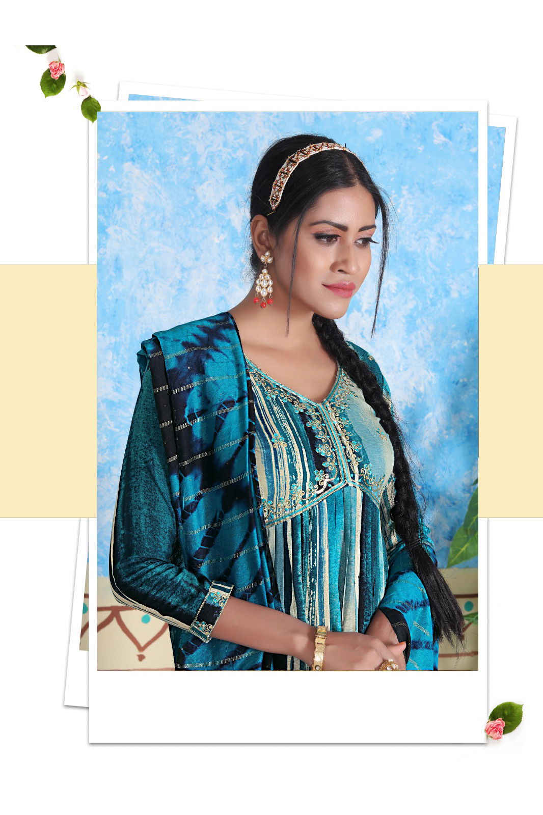 Pooja Vol 3 By Mystic 9Alia Cut Printed Kurti With Bottom Dupatta Wholesale Shop In Surat